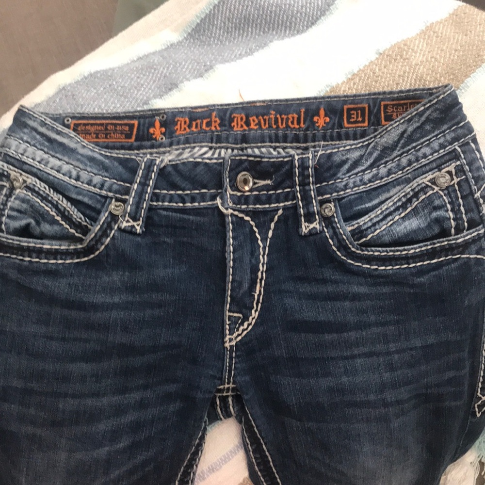 Rock revival women’s jean. Like new!